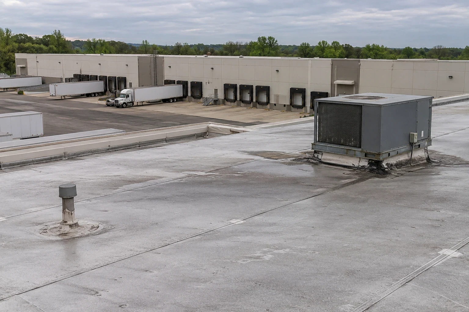 Commercial Roofing for Logistics and 3PL Facilities in Newport News, VA