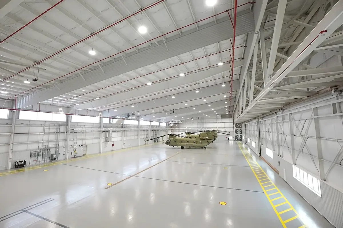 Military Hangar and Maintenance Facility Roofing in Newport News, VA