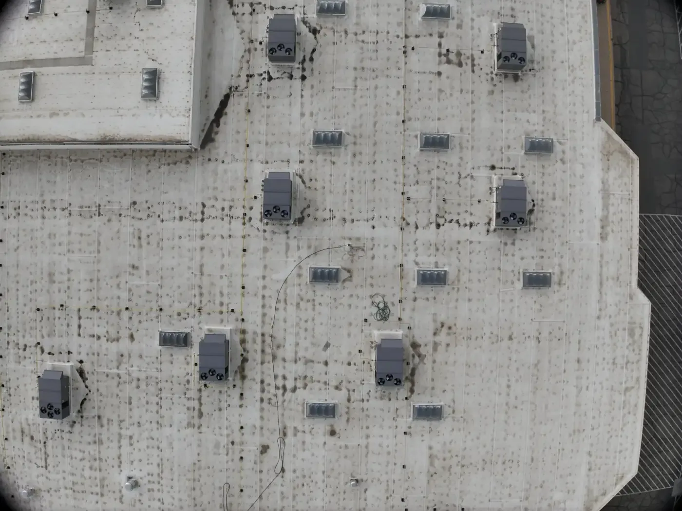 Drone Roof Inspection in Newport News, VA
