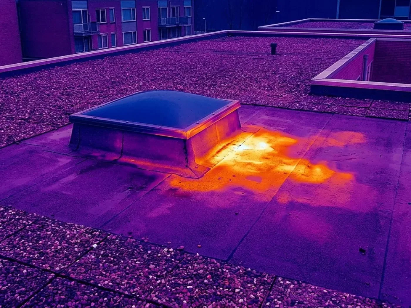 Infrared Roof Moisture Survey in Newport News, VA