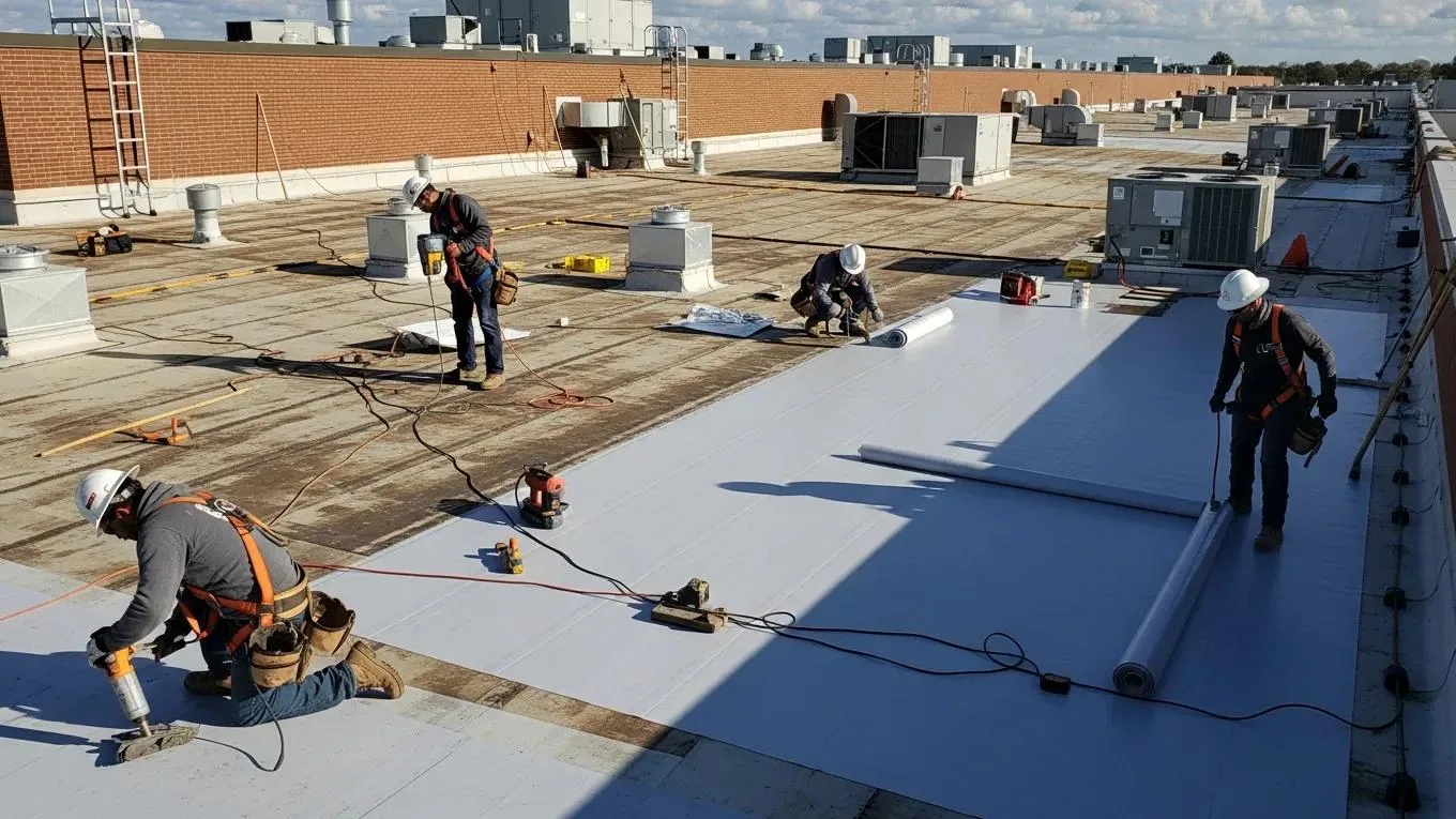 Commercial Roof Maintenance in Newport News, VA