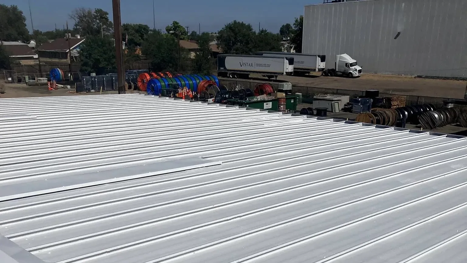 Commercial Roof Coating Restoration in Newport News, VA