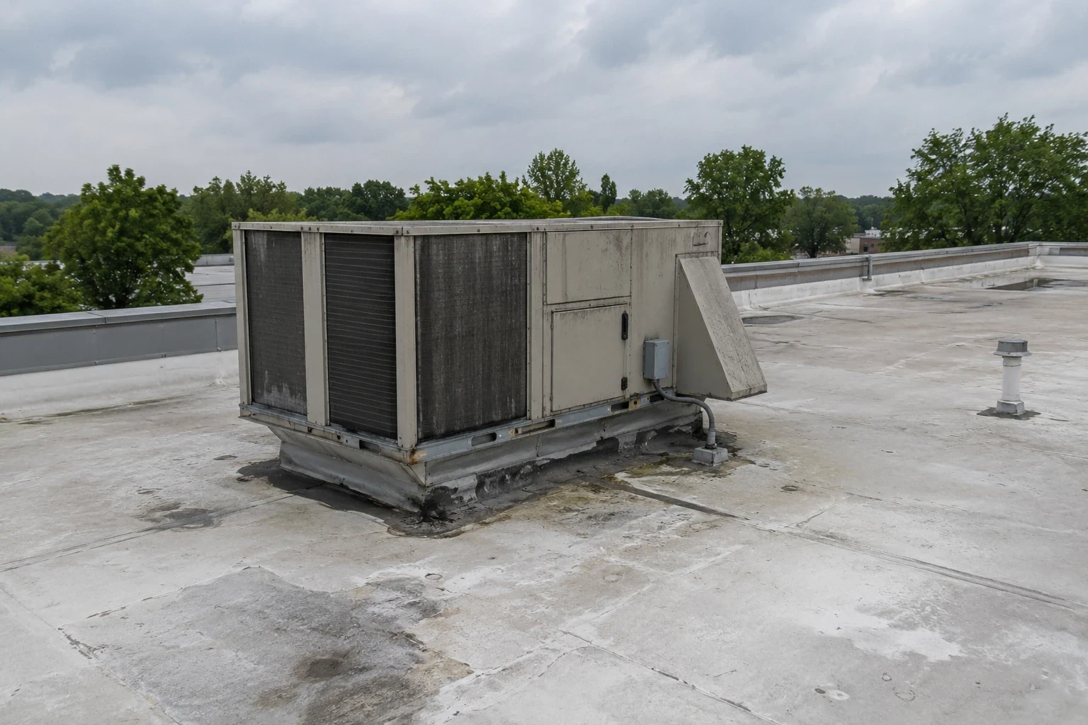 Commercial Rooftop Equipment Curb and Support Repair in Newport News, VA